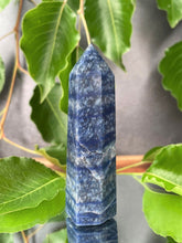 Load image into Gallery viewer, Healing Lapis Lazuli Crystal Tower Point