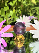 Load image into Gallery viewer, Cute Mini Amethyst Crystal Sphere Intuitively Chosen