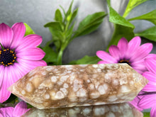 Load image into Gallery viewer, Stunning Brown Flower Agate Double Point