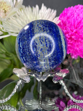 Load image into Gallery viewer, Intellectual Lapis Lazuli Crystal Sphere Ball