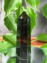 Load image into Gallery viewer, Clarity Golden Sheen Obsidian Crystal Tower Point