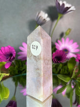 Load image into Gallery viewer, Stunning Pink Amethyst Crystal Tower Point
