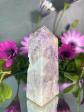Load image into Gallery viewer, Healing Pink Amethyst Quartz Crystal Tower
