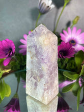 Load image into Gallery viewer, Healing Pink Amethyst Quartz Crystal Tower