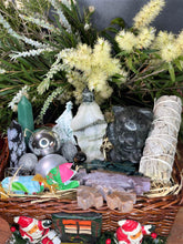 Load image into Gallery viewer, Limited Santa Christmas Crystal Gift Basket