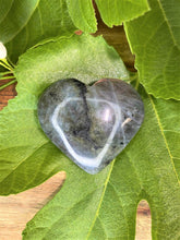 Load image into Gallery viewer, Labradorite Crystal Love Heart Carving