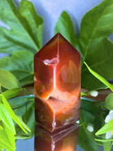 Load image into Gallery viewer, Discounted Crystal Carnelian Tower With Druzy