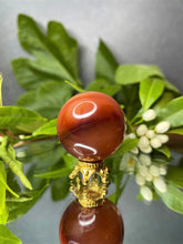 Load image into Gallery viewer, Cute Mini Crystal Carnelian Sphere