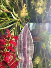 Load image into Gallery viewer, Small Natural Candy Fluorite Crystal Flame
