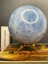 Load image into Gallery viewer, XXL Stunning Celestite Crystal Sphere
