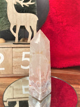Load image into Gallery viewer, Tranquil Flower Agate Quartz Crystal Tower Point