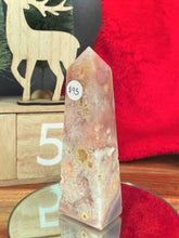 Load image into Gallery viewer, Stunning Pink Amethyst With Flower Agate Crystal Tower