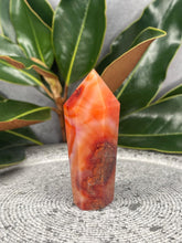 Load image into Gallery viewer, Gorgeous Carnelian Crystal Wand Point Tower