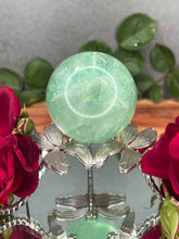 Load image into Gallery viewer, Heart Chakra Green Fluorite Crystal Sphere Ball