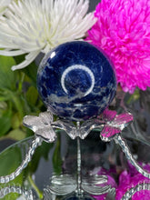 Load image into Gallery viewer, Natural Sodalite Crystal Sphere Ball