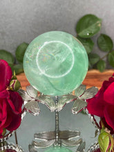 Load image into Gallery viewer, Stunning Green Fluorite Crystal Sphere Ball