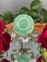 Load image into Gallery viewer, Stunning Green Fluorite Crystal Sphere Ball