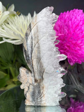 Load image into Gallery viewer, Cute Squirrel Clear Quartz Cluster Carving