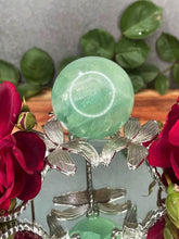 Load image into Gallery viewer, Natural Green Fluorite Crystal Sphere Ball
