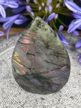 Load image into Gallery viewer, Stunning Labradorite Crystal Flame With Flash