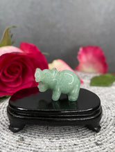 Load image into Gallery viewer, Green Aventurine Crystal Hippopotamus Carving