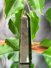 Load image into Gallery viewer, Stunning Golden Sheen Obsidian Crystal Tower Point