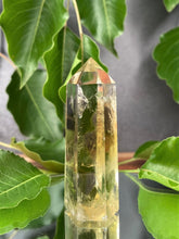 Load image into Gallery viewer, Positive Energy Yellow Citrine Quartz Crystal Tower Point