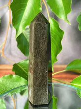 Load image into Gallery viewer, Powerful Golden Sheen Obsidian Crystal Tower Point