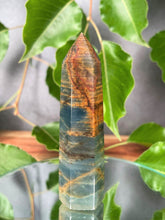 Load image into Gallery viewer, Healing Blue Onyx Crystal Tower Point