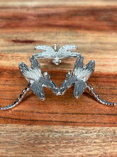 Load image into Gallery viewer, Dragonfly Silver Metal Sphere Stand Ball Holder