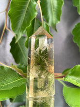Load image into Gallery viewer, Positive Energy Yellow Citrine Quartz Crystal Tower Point