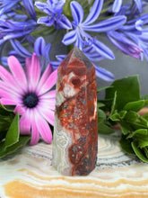 Load image into Gallery viewer, Natural Crazy Lace Agate Crystal Tower Point