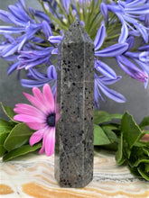Load image into Gallery viewer, Natural Yooperlite Crystal Tower Point UV Reaction