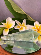 Load image into Gallery viewer, Emotional Balance Green Fluorite Crystal Point Wand
