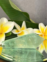 Load image into Gallery viewer, Soothing Green Fluorite Crystal Point Wand