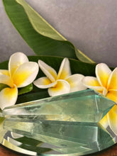 Load image into Gallery viewer, Healing Green Fluorite Crystal Point Wand