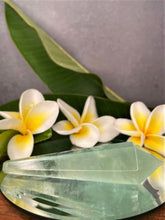 Load image into Gallery viewer, Serene Green Fluorite Crystal Point Wand