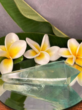 Load image into Gallery viewer, Healing Green Fluorite Crystal Point Wand