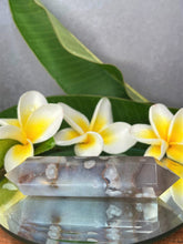 Load image into Gallery viewer, Strength Natural Flower Agate Crystal Double Point
