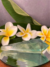 Load image into Gallery viewer, Healing Green Fluorite Crystal Point Wand