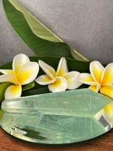 Load image into Gallery viewer, Green Fluorite Crystal Point Wand Chakra Healing