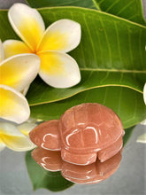 Load image into Gallery viewer, Radiant Sunstone Crystal Turtle Carving Dazzling Sunstone Flash