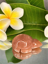Load image into Gallery viewer, Radiant Sunstone Crystal Turtle Carving Dazzling Sunstone Flash