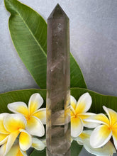 Load image into Gallery viewer, Smoky Quartz Generator Crystal Tower Point