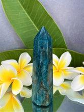 Load image into Gallery viewer, Soothing Blue Apatite Crystal Tower Generator Point