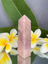 Load image into Gallery viewer, Pretty Pink Amethyst Crystal Tower Obelisk Point
