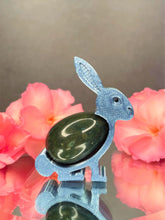 Load image into Gallery viewer, Easter Bunny Rabbits And Crystal Eggs