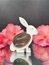 Load image into Gallery viewer, Easter Bunny Rabbits And Crystal Eggs