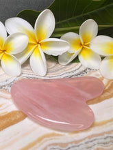 Load image into Gallery viewer, Rose Quartz Crystal Gua Sha