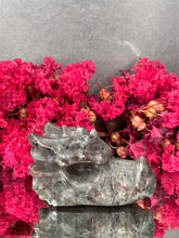 Load image into Gallery viewer, Natural Yooperlite Crystal Dragon Head Stone Carving